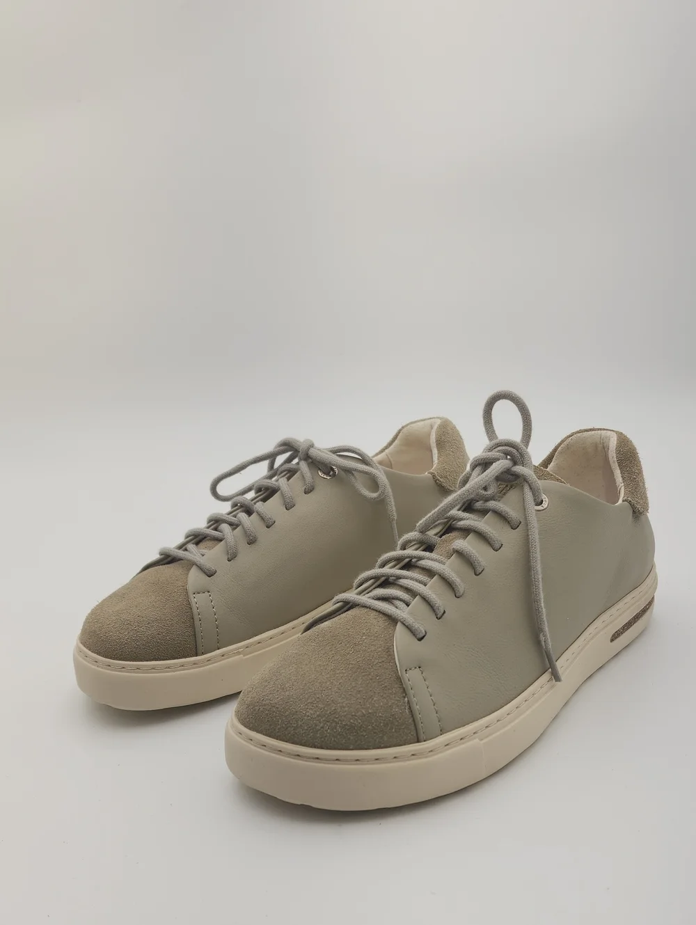 Birkenstock Bend Low Decon Gray Taupe Women’s 7 Nubuck Leather Sneakers